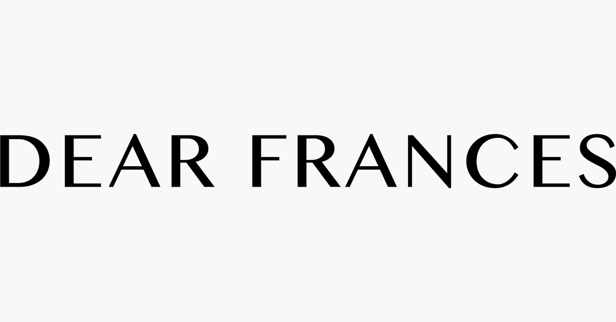 DEAR FRANCES official online store
– Dear Frances