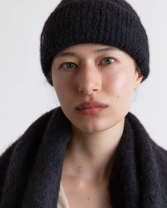 Torres Alpaca Hat, Black Beanie dear-frances 