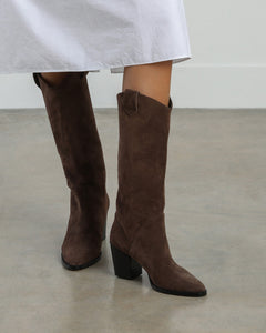 Weston Boot, Espresso Tia boots dear-frances 