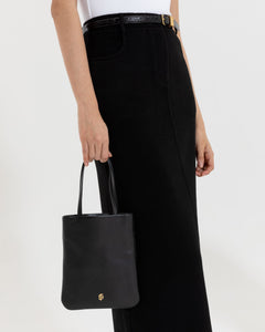 Gio Small Tote, Black Handbags dear-frances 